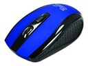 Mouse Klip Xtreme  Conector USB Ergonómico Óptico Azul