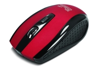 Mouse Klip Xtreme 2.4 ghz Inalámbrico 6 botones Color rojo