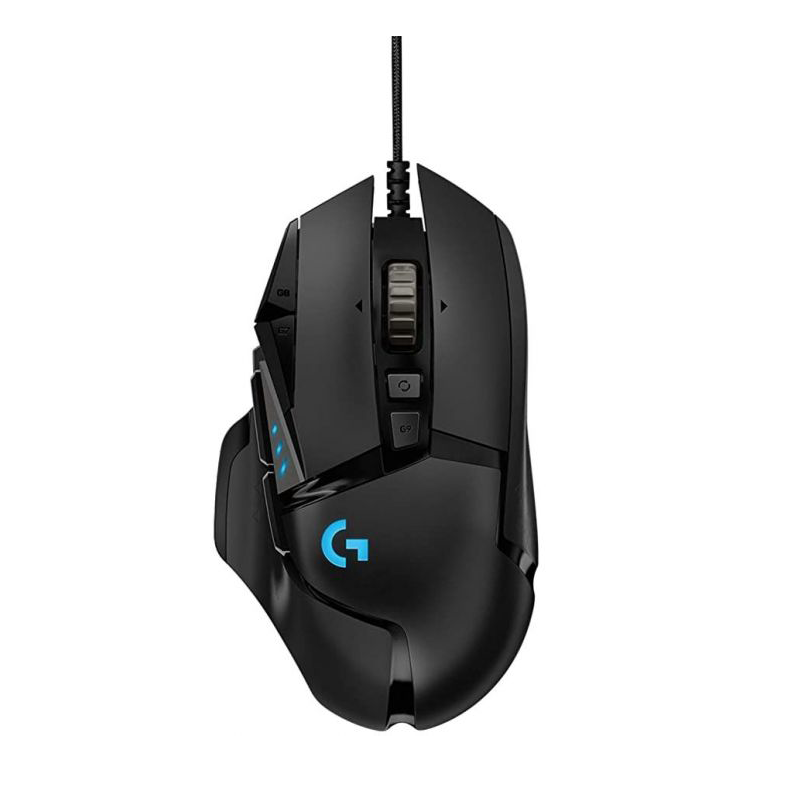 Mouse Logitech Gaming G502 Hero LightSpeed USB Color Negro