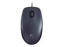 Mouse Logitech M100 USB diestro y zurdo Color Negro