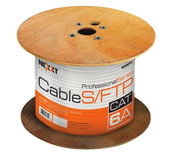 Cable Nexxt  S/FTP Cat6A - Azul 