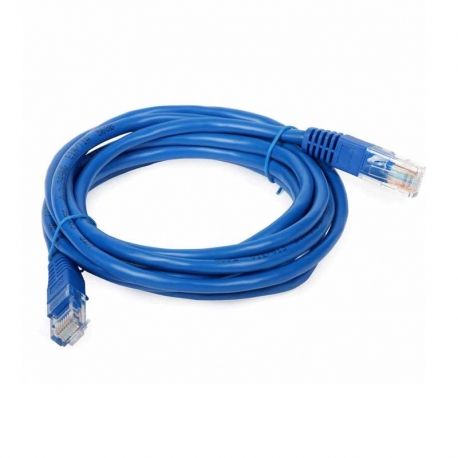 Cable Nexxt de interconexión - RJ-45 ( M) a RJ-45 (M) - 2.1 m - UTP - CAT 6 - trenzado - azul
