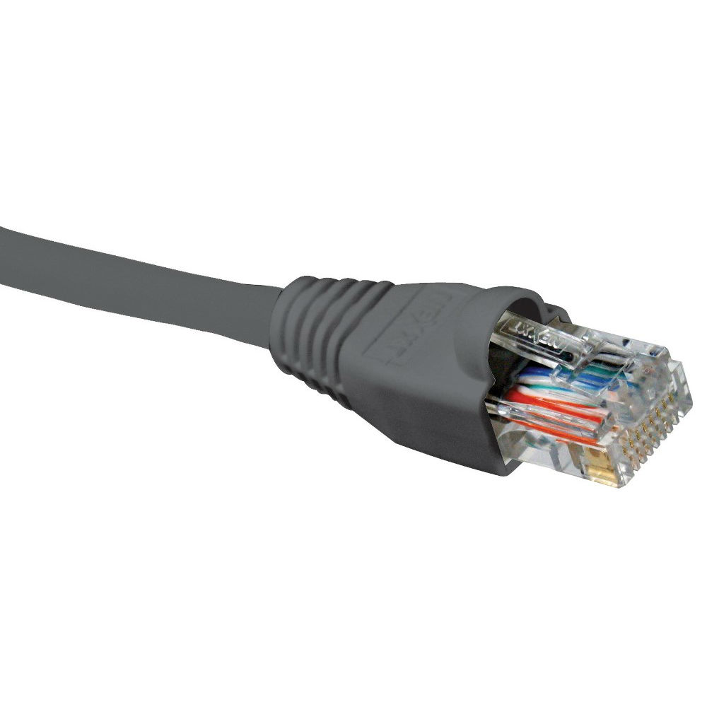 Cable Nexxt Patch Cord Cat6 0.9mts color gris