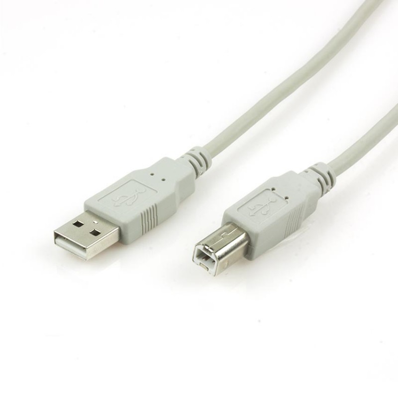 Cable Xtech USB a USB Tipo B 1.8 Mts Color Blanco
