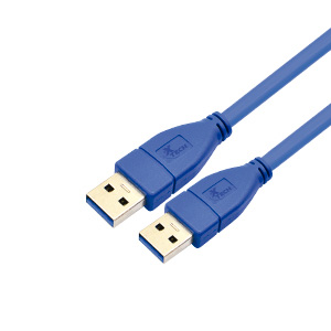 Cable Xtech USB a USB 3.0 6 Pies cable Color Azul