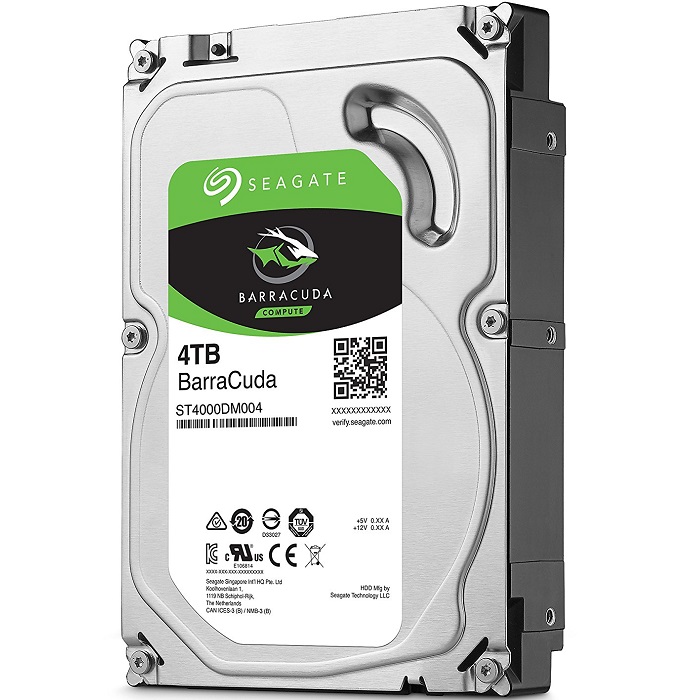 Disco duro Seagate Barracuda ST4000DM004 4 TB - interno - 3.5" - SATA 6Gb/s - 5400 rpm - búfer: 256 MB