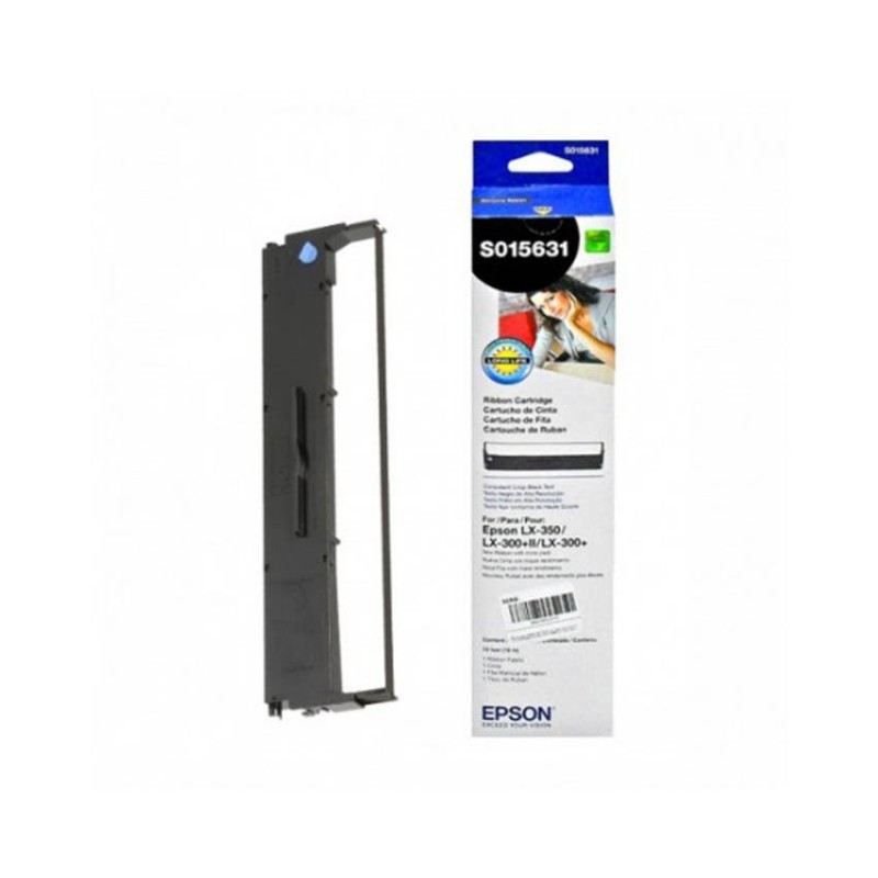 Cinta Epson Negro (S015631) Para LX-350 LX-300 LX300+II LX-300+