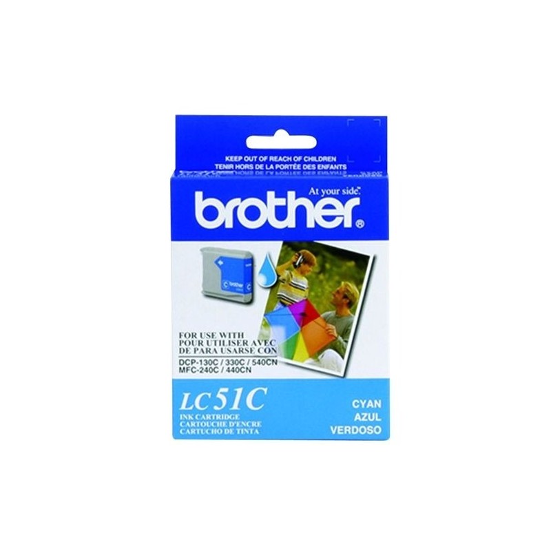 Tinta Brother LC51C Cyan 130 230 240 330 350