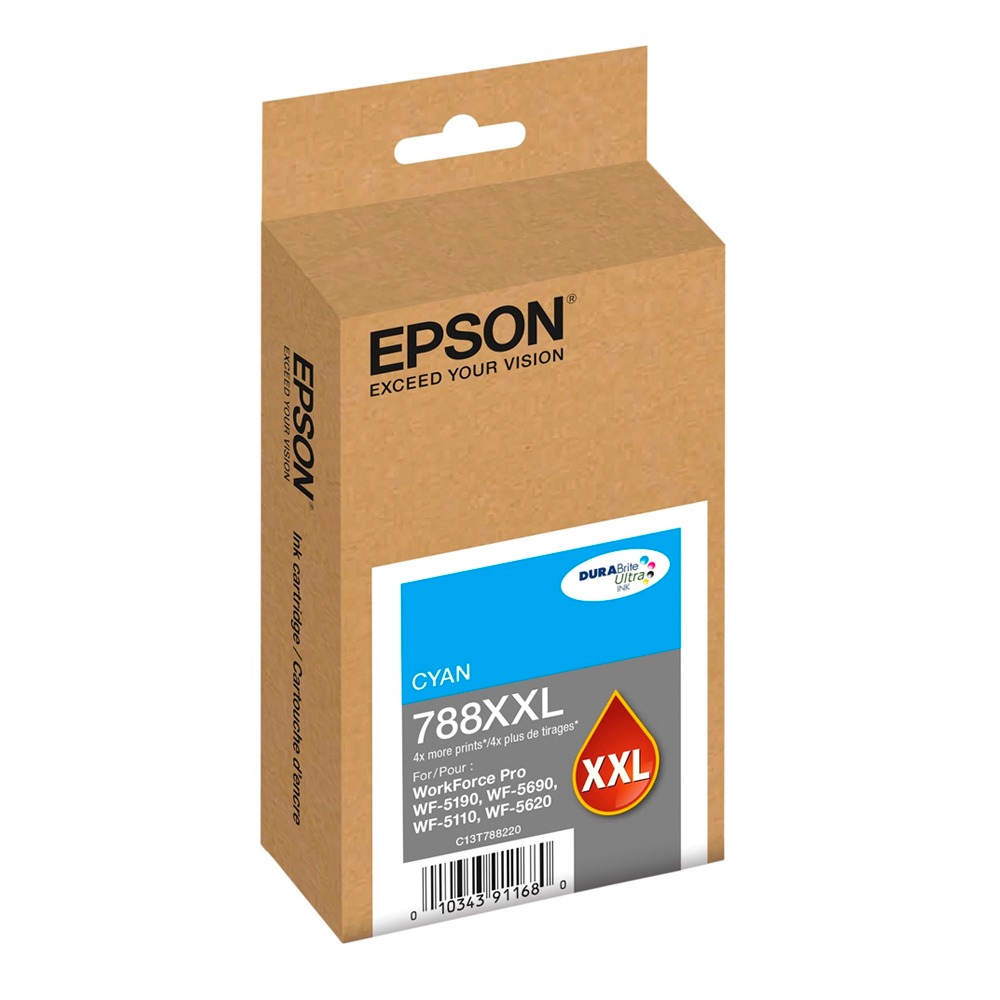 Tinta Epson Cyan (788XXL) WF-5190 WF-5690