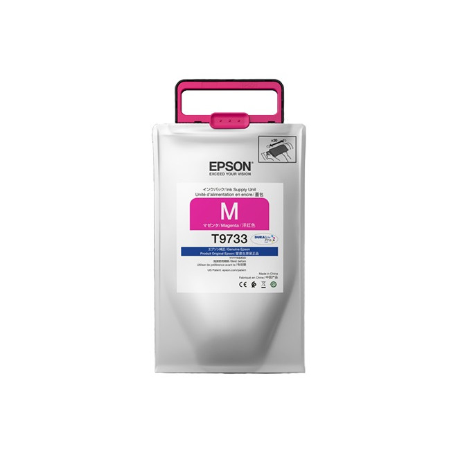 Bolsa de tinta Epson Magenta (T973320) Para WF-C869R