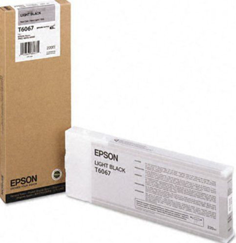 Cartucho de tinta Epson Negro Claro T6067 para Stylus Pro 4800, Pro 4880
