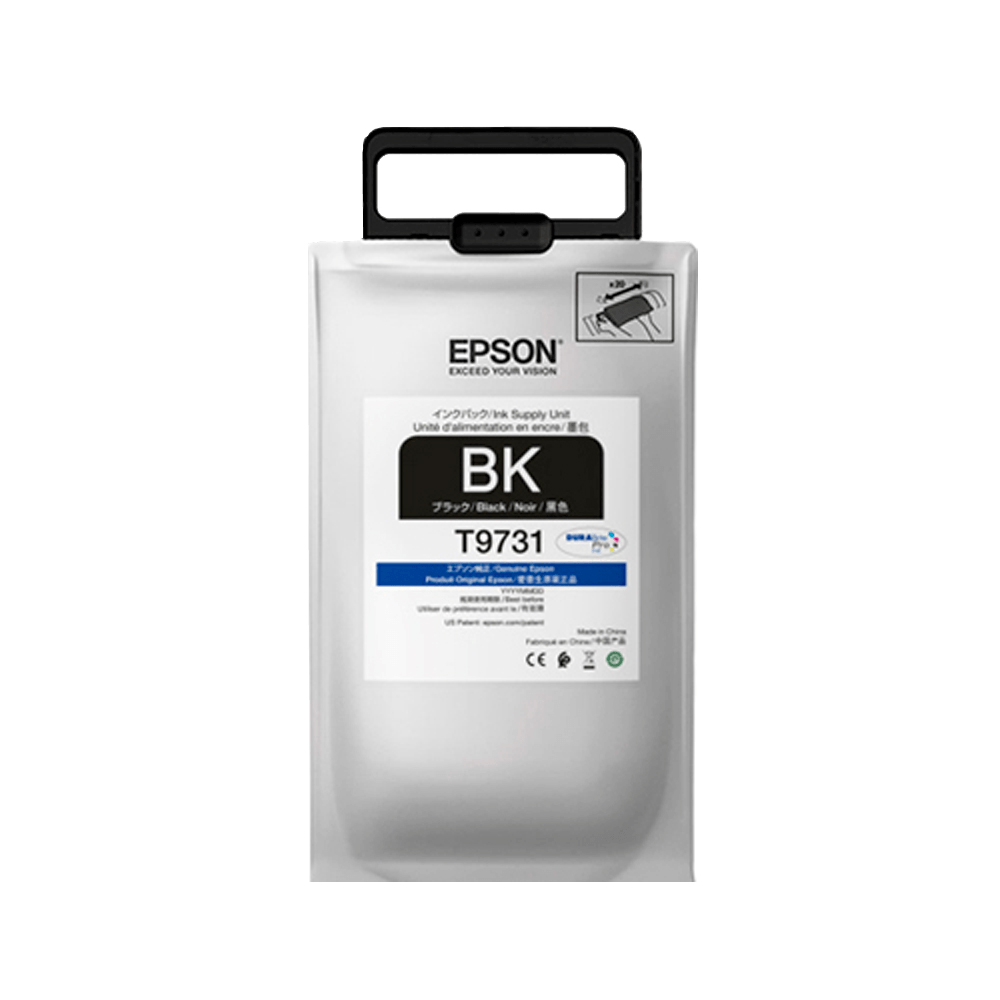 Bolsa de tinta Epson Negro (T973120)  Para WF-C869R, WF-C869RD3TWFC, WF-C869RDTWF,