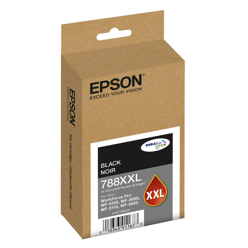 Cartucho de tinta Epson Negro T788XXL120  WF-5190/5690