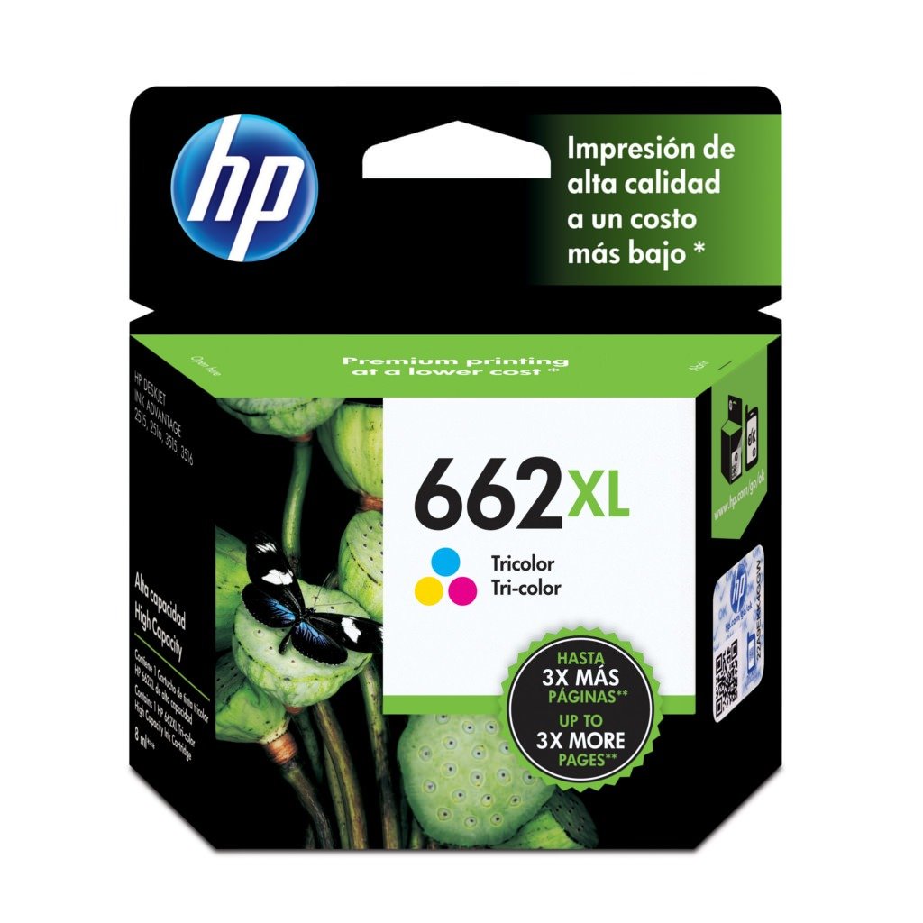 Tinta HP Color (662XL) 2515 3515 1015 