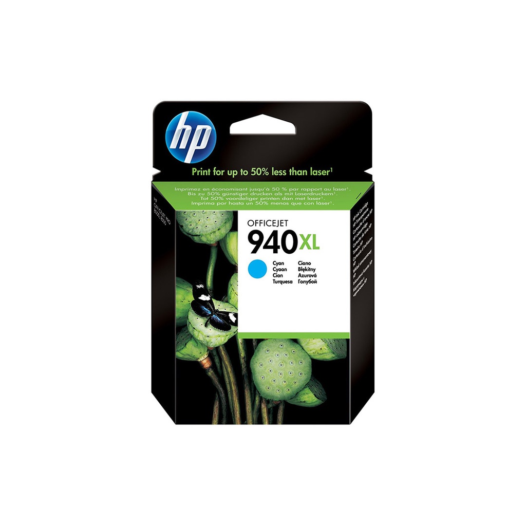 Tinta HP Cyan C4907AL (940XL) 8000,8500,8500A