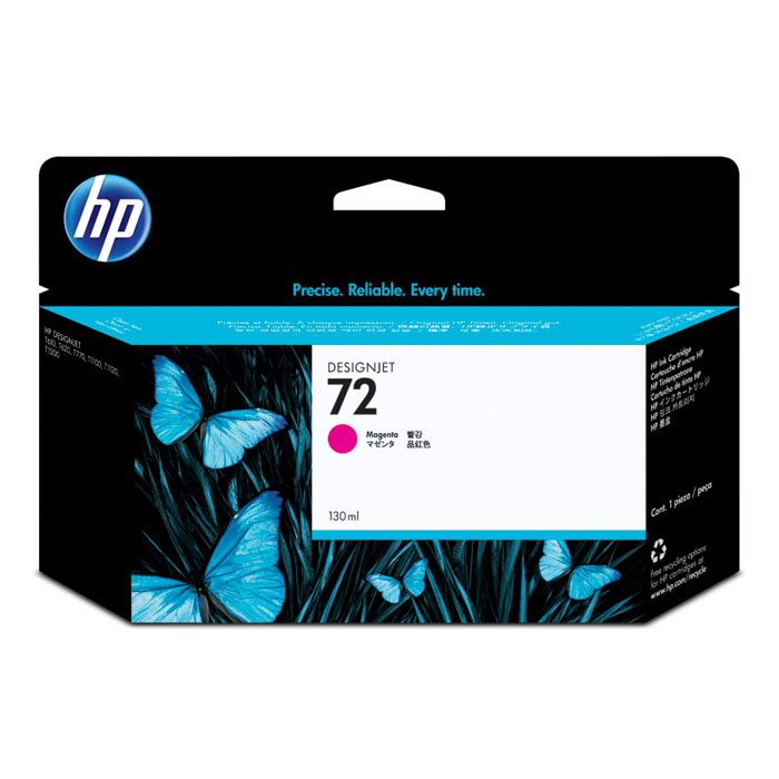 Tinta Hp Magenta (72) T610 T620 T110 T1120 SD MFP, T2300, T2300 eMFP, T770 , T770 , T1200 HD MFP, T1200 HD, T1120, T1200, T620, T790, T1300, T795, T1200 T1100