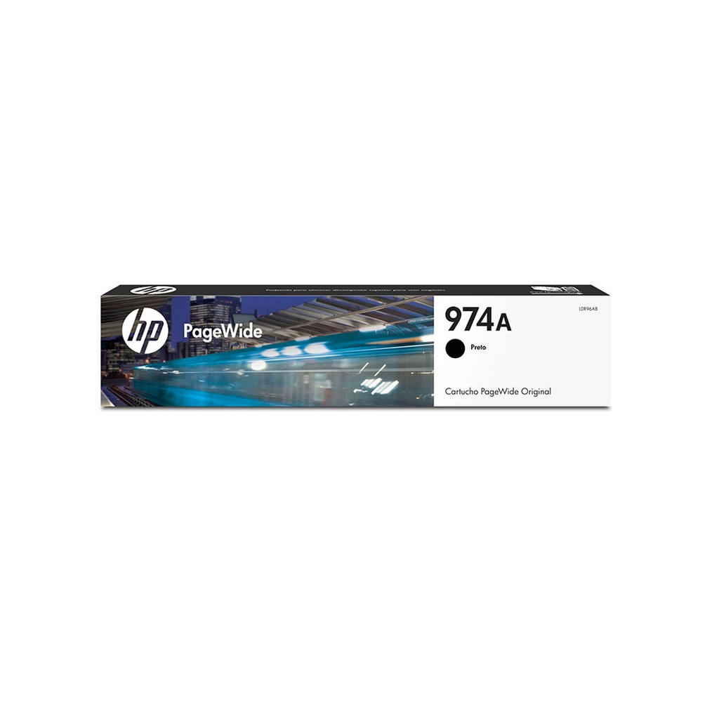 Tinta HP Negro(974A) PageWide series 352dw / 377dw, 452dw / 477dw / 552dw / 577dw