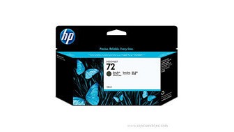 Tinta HP Negro Mate (72) T610 T1100 