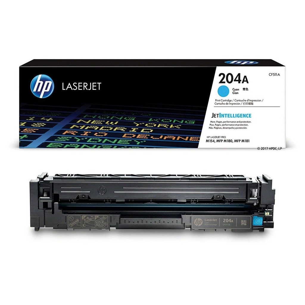 Tóner HP Cyan (204A)154,180,181