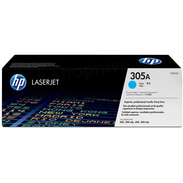 Tóner HP Cyan(305A)300,351,375,400,451,475