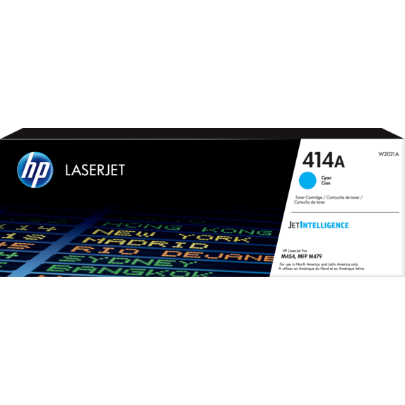 Tóner HP Cyan (414A) 454, 479