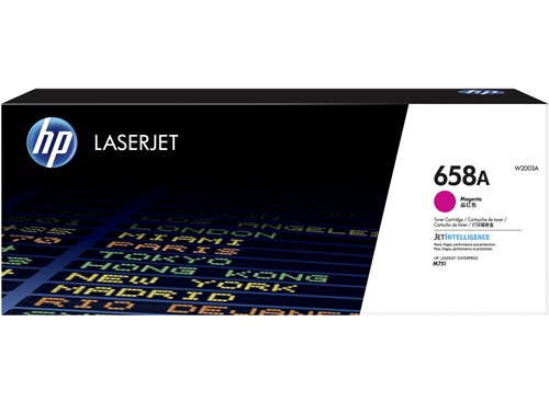 Tóner HP Magenta(658A) para Color LaserJet Enterprise M751dn, M751nM751