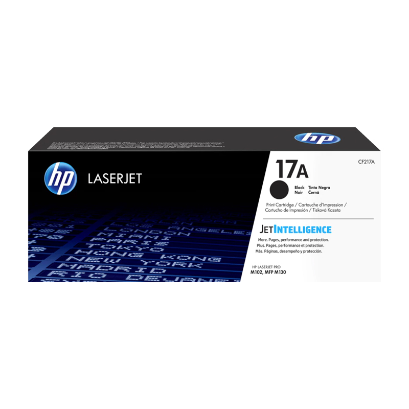 Tóner HP Negro (17A)102w, MFP M130a, MFP M130