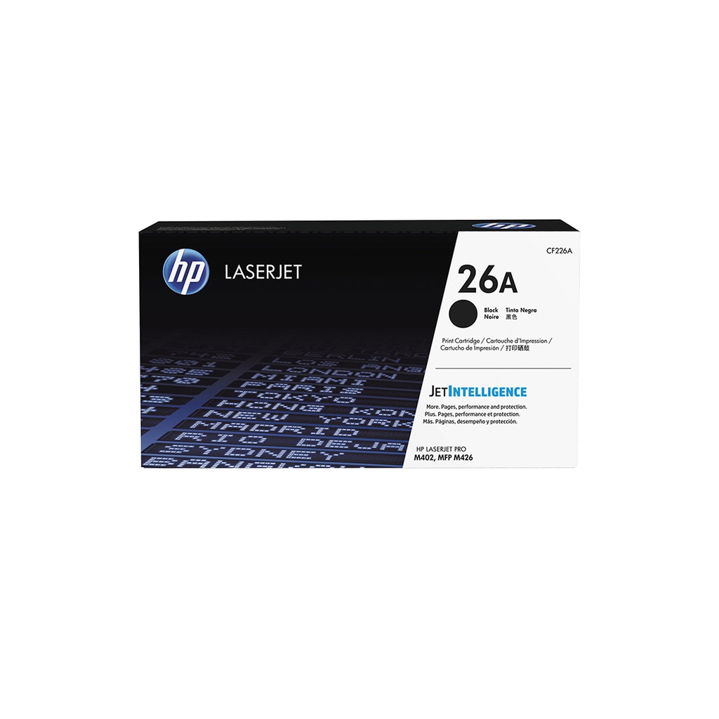 Tóner HP Negro (26A)402dw M426f