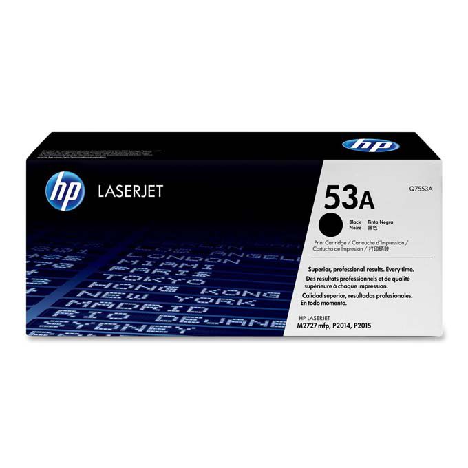 Tóner HP Negro (53A)P2015 2727 2014