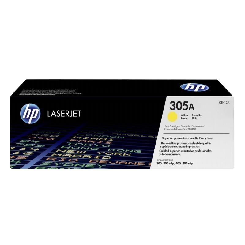 Tóner HP Yellow 300 300msp 400 400msp 