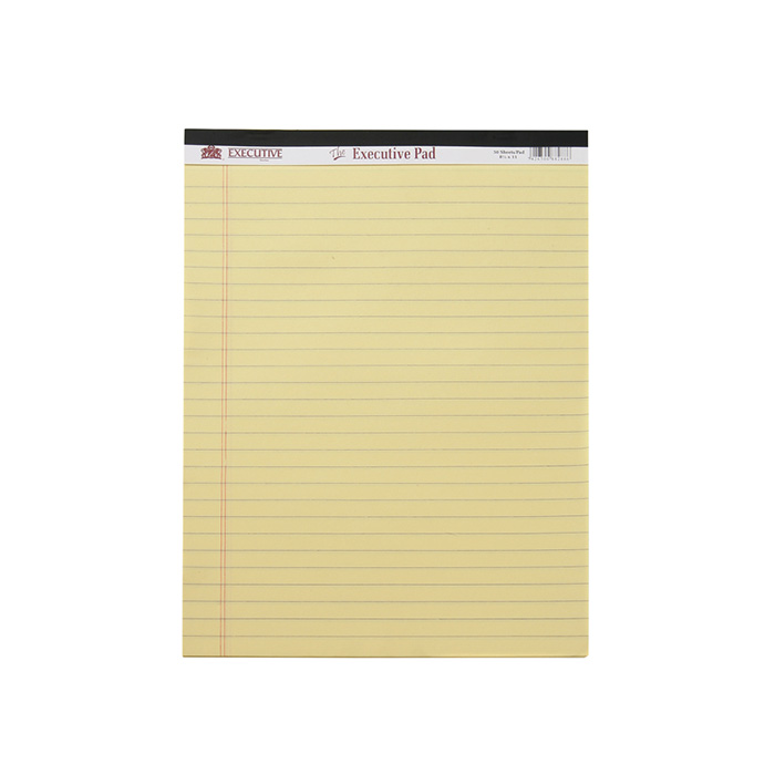 BLOCK RAYADO CARTA AMARILLO 50H.