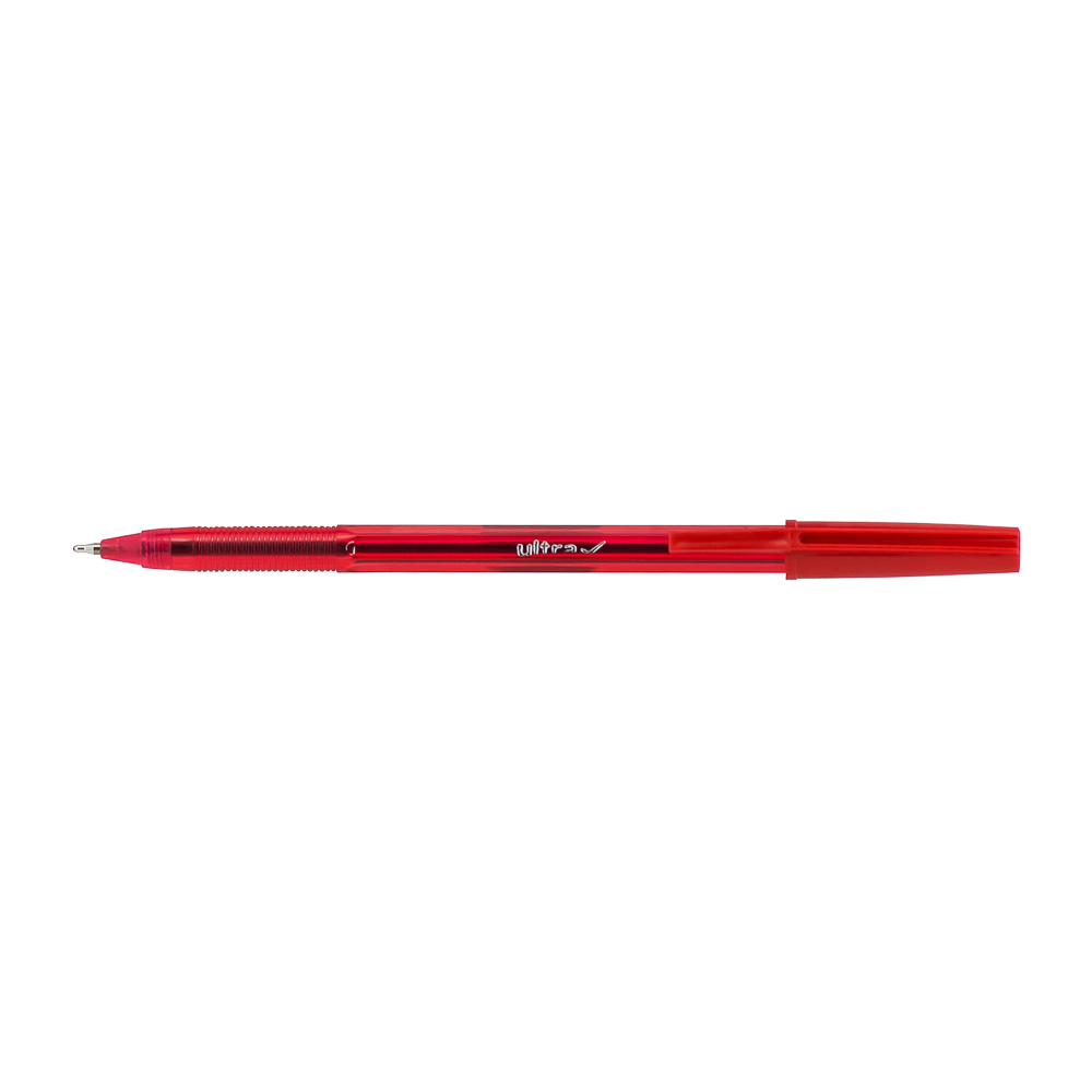 BOLIGRAFO BOLIK ULTRA MEDIANO ROJO CAJA 12 U.