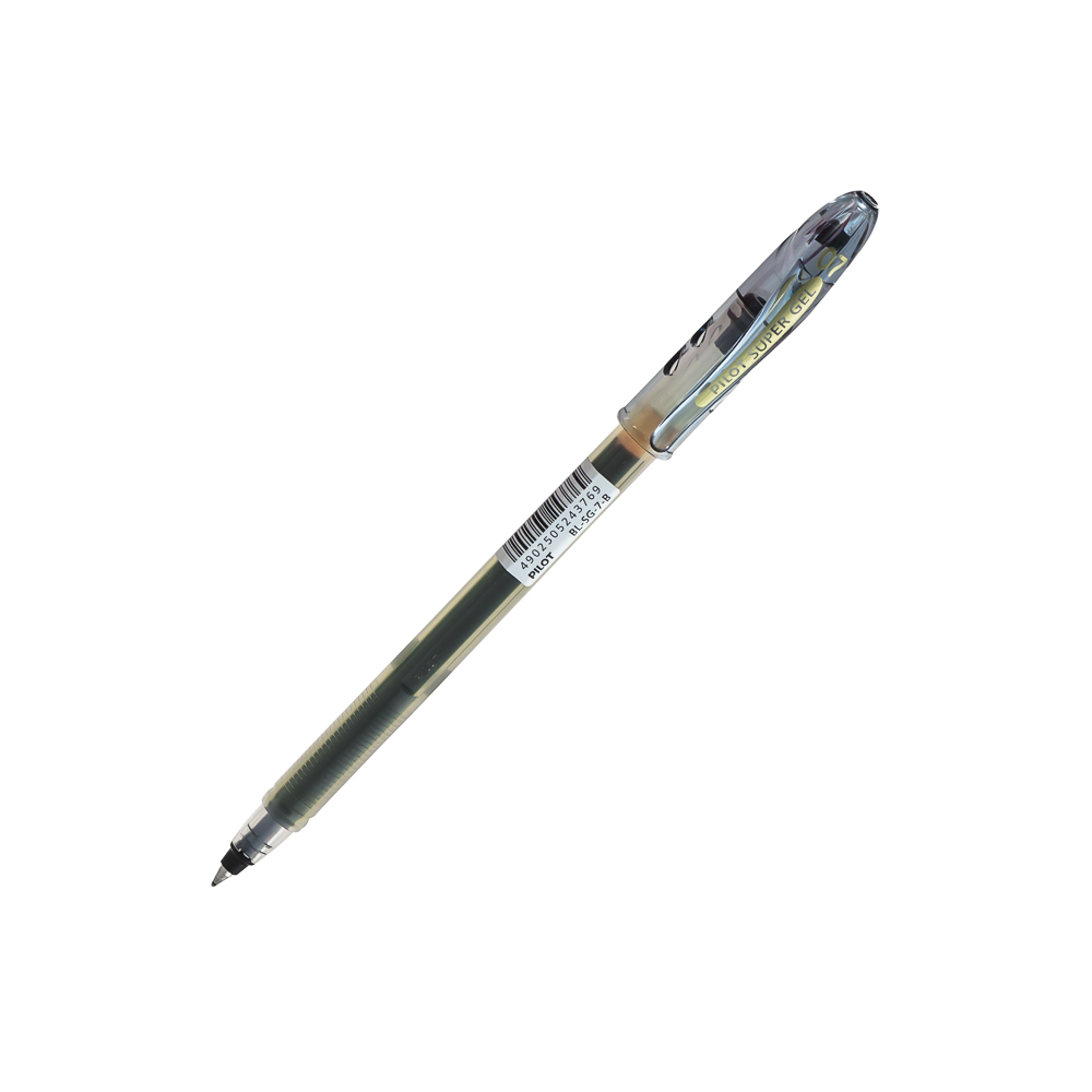 BOLIGRAFO PILOT BL-SG-7 SUPER GEL 0.7MM NEGRO CAJA 12 UNIDADES