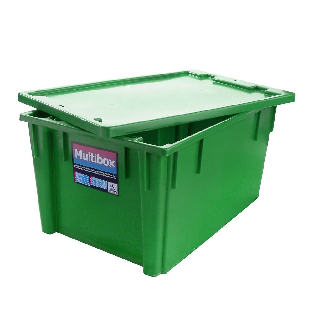 CAJA P/ARCHIVO PLASTICA OFICIO VERDE 