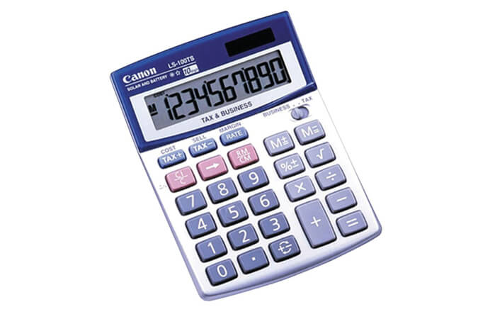 Calculadora Canon LS-100TS 