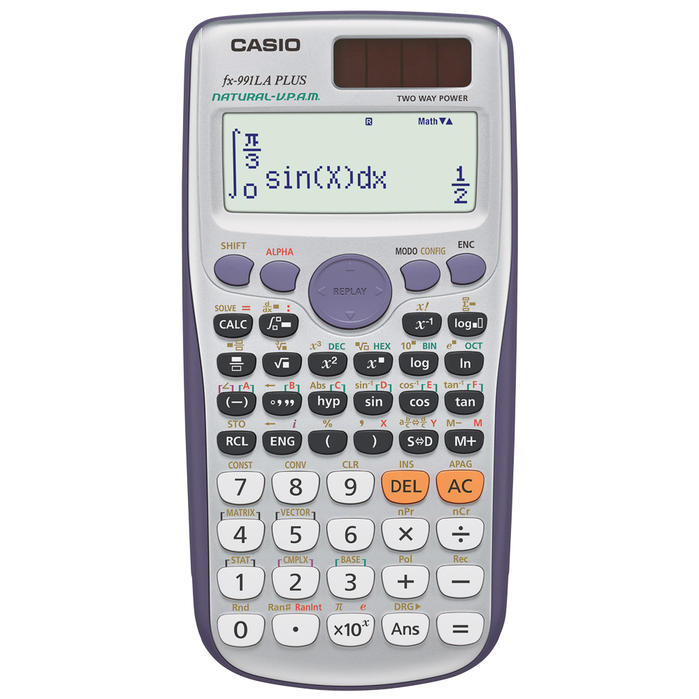 CALCULADORA CIENTIFICA CASIO FX-991LA PLUS 417 FUNC.