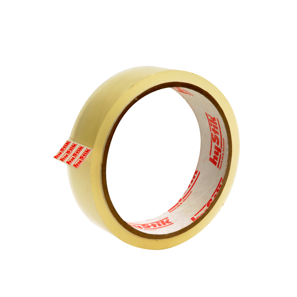 CINTA P/EMPAQUE HYSTIK 1"X40YDS TRANSP. 