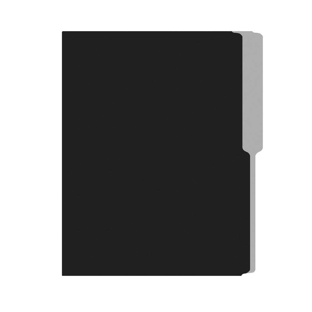FOLDER FLASHFILE TAMAÑO CARTA NEGRO