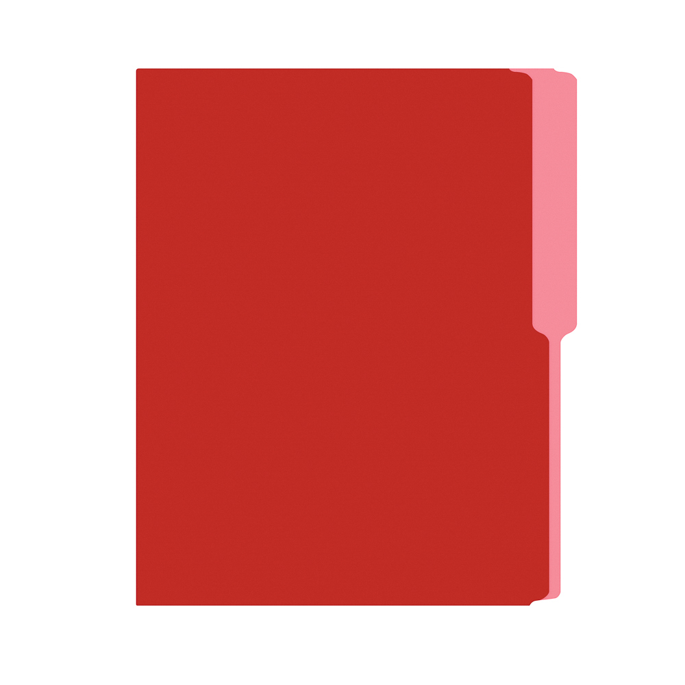 FOLDER FLASHFILE TAMAÑO CARTA ROJO