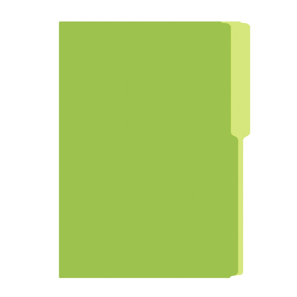 FOLDER FLASHFILE TAMAÑO OFICIO VERDE LIMON