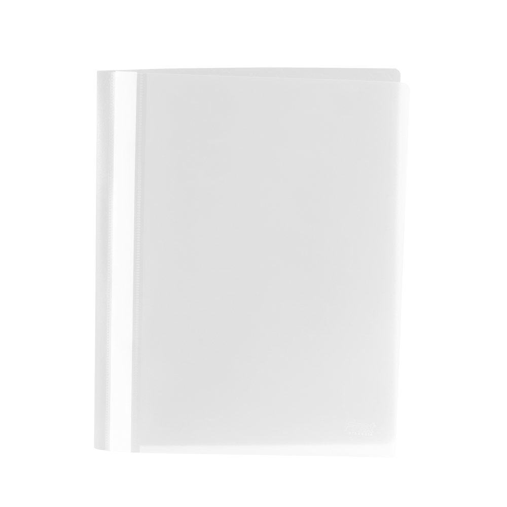 FOLDER PLASTICO FAST T/CARTA BLANCO 