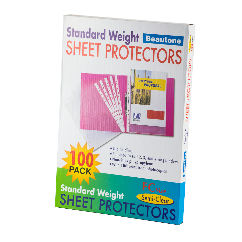 FUNDAS BEAUTONE 0.04MM 100U. T/OFICIO 