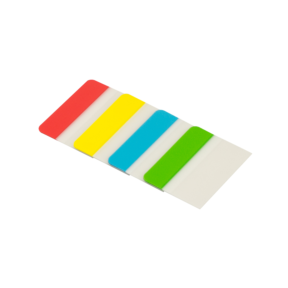 INDEX TABS STICKN BLISTER 4 COLORES 