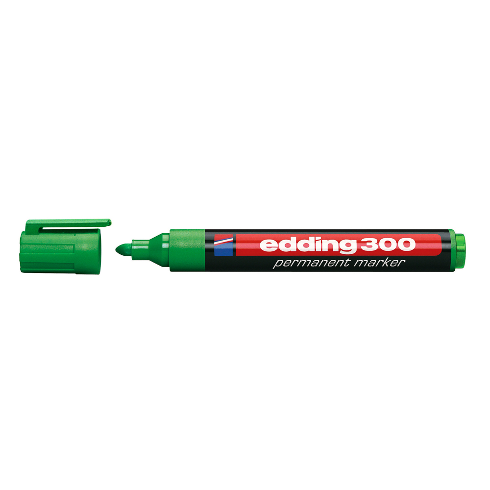 MARCADOR PERMANENTE EDDING 300 VERDE 