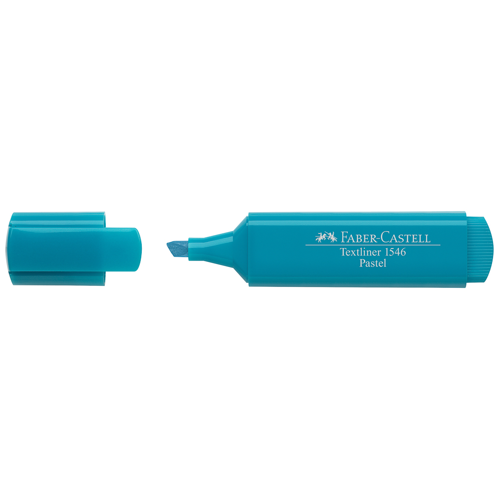 Marcador Resaltador 1546 Pastel Turquesa Faber Castell