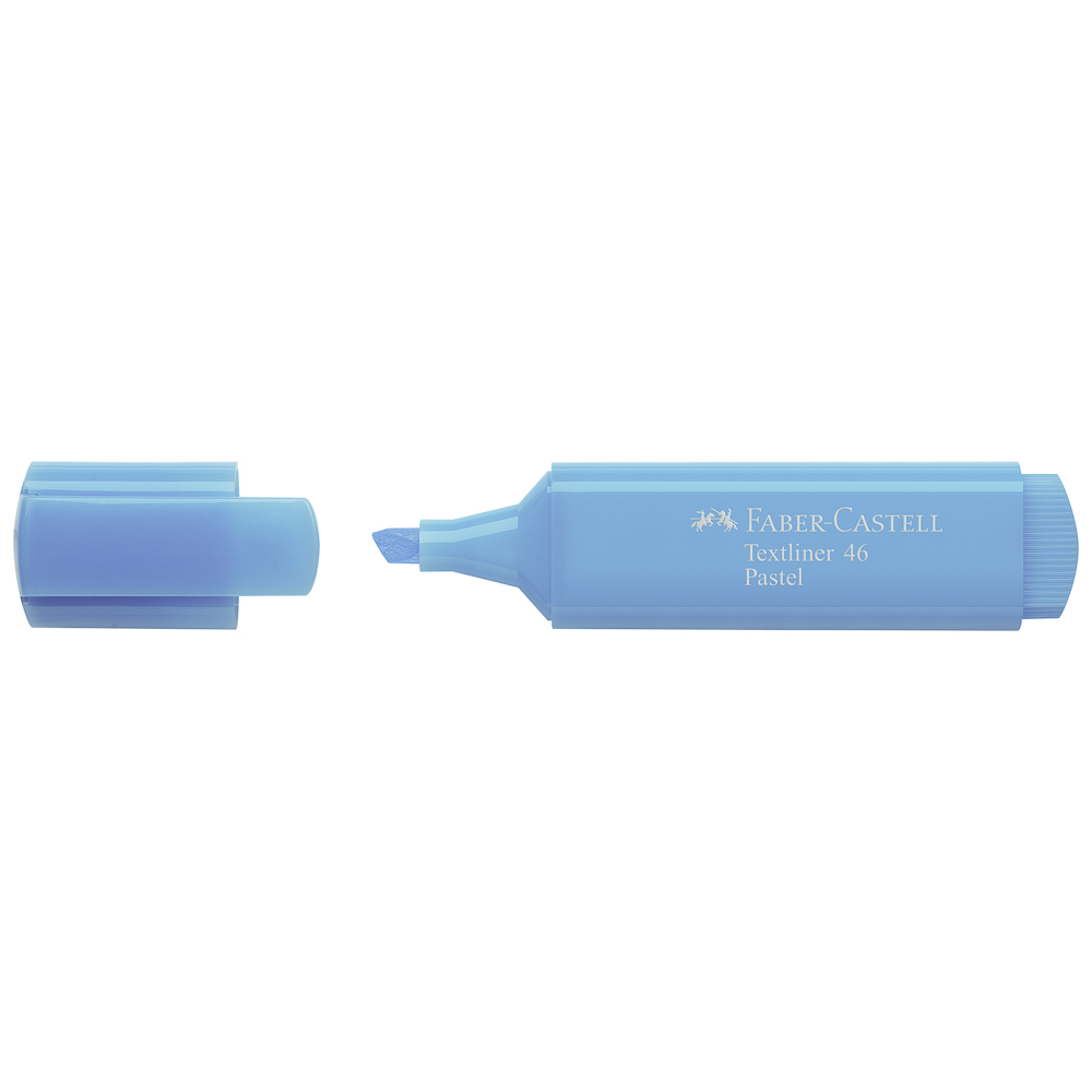 Marcador Resaltador 1546 Pastel Azul Ultramar Faber Castell