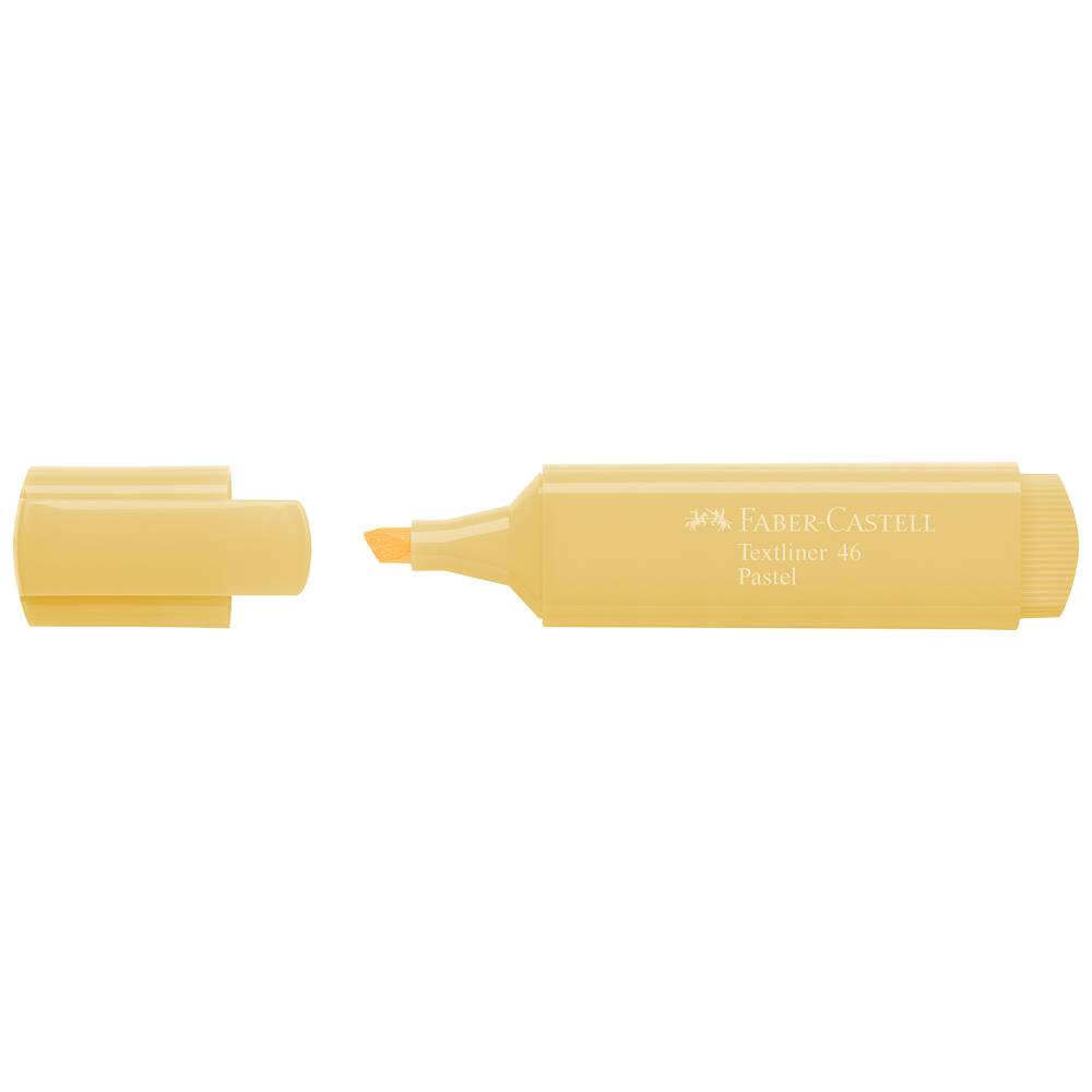 Marcador Resaltador Faber Castell Amaril Pastel