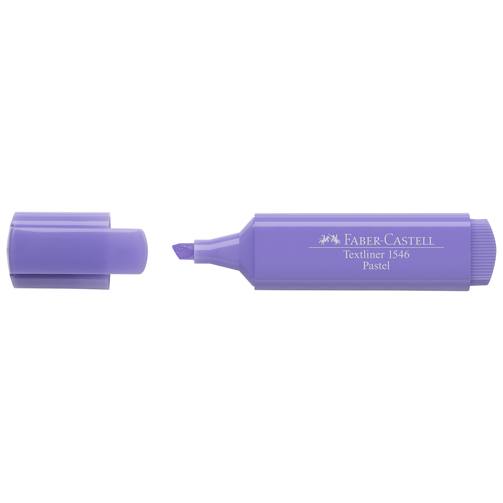 Marcador Resaltador Faber Castell Lila Pastel