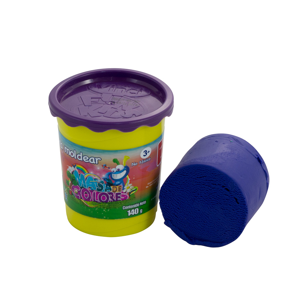 MASA MOLDEABLE VINCI FUN KIDS BOTE 140gr VIOLETA