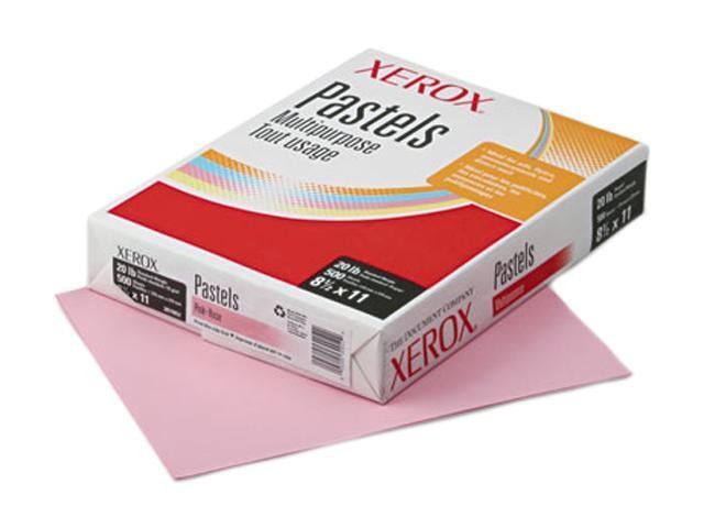 Papel Xerox Rosado Carta 